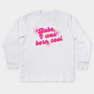 Born Cool VPR Kids Long Sleeve T-Shirt